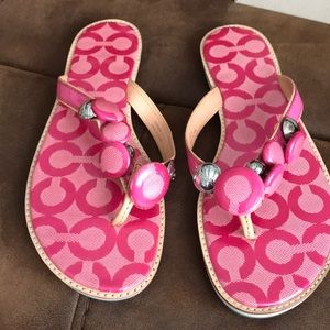 Coach sandals